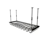 Hanging Ceiling Wine RackSpaceSaving WallMounted Storage for Bottles 150cm Floating Shelf Display for Home Kitchen Bar Modern Design