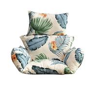 Hanging Chair Cushion Cream, Egg Chair Cushion, Cushions For Hanging Chairs, Swing Hanging Basket Seat Mat Cushion For Outdoor Indoor Egg Hanging Basket Chair, Only Seat Cushion