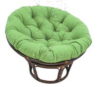 Hanging Chair Cushion, Multifunctional Garden Round Outdoor/Indoor Seat Cushion Cushion for Polyrattan/Rattan Hanging Swing for Outdoor Living Room Sofa Meditation,floral color 2,80 * 80cm