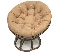 Hanging Chair Cushion, Multifunctional Garden Round Outdoor/Indoor Seat Cushion Cushion for Polyrattan/Rattan Hanging Swing for Outdoor Living Room Sofa Meditation,floral color 2,80 * 80cm