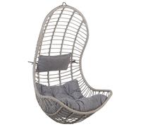 Hanging Chair PINETO PE Rattan Grey