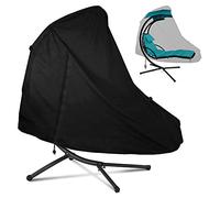 Hanging Chaise Lounger Chair Cover with Zipper, Swing Chair With Parasol Cover, Veranda Garden Lawn Chair Protector Furniture Covers Waterproof Anti-dust 210D Oxford Fabric (200*120cm(79*47in))