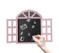 Hanging Chalk Board: Commercial Atmosphere Equipment, Visual Portrait of Cafe, Restaurant and Tavern, Wedding Greeting Logic, Unitary Tablet with Heavy Wood Plate, Note