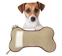 Hanging Christmas Stockings, Dog Bone Shape Christmas Stockings with Large Capacity, Christmas Socks, Bags, Christmas Atmosphere, Decoration Accessories, Jute Christmas Socks, Suitable for