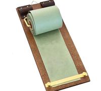 Hanging Clipboard Notebook Kit - Retro Kraft Writing Pad with Refillable Paper Rolls for Note Taking, To Do Lists, Sketching, Journaling, and Wall Decoration