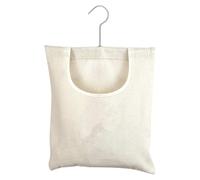 Hanging Clothes Peg Storage Bag - Multifunctional Space Saving Fabric Easy Hanging Clothes Peg Organizer Ideal for Airing Toilet, Balcony or Garden | Household