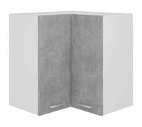 Vidaxl Hanging Corner Cabinet Lyon Concrete Grey 57X57X60 Cm Engineered Wood