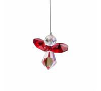 Hanging Crystal Guardian Angel Birthstone Suncatcher Jan to Dec (July- Ruby Red)