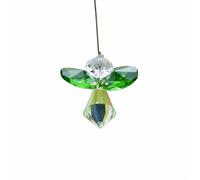 Hanging Crystal Guardian Angel Birthstone Suncatcher Jan to Dec (May- Emerald Green)