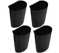 Hanging Cup Holder, 4Pcs Portable Plastic Storage Basket Space Saver, Rolling Cart Accessories for Easy Organization in Kitchen Office Kids Room