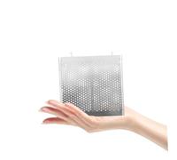 Hanging Cutlery Drainer Basket Rectangular Stainless Steel with Hooks