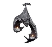 hanging decor ornaments A Little Menorah With A Bat Wall Bat Wall Tealight Holder Decor Sculpture Hanging Beads Decorations