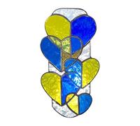 hanging decor ornaments Decoration Decoration Window Colorful Suncatcher Pendant Acrylic Window Hanging Family Love Hangs Garland Ties 20 Inches hanger decorations for home