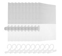 Hanging Dehumidification Bag with Reusable Plastic Hooks for Closets | Plastic Design, Refillable Reuse, Easy Installation, Suitable for Wardrobe Rails, Laundry Areas