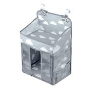 Hanging Diaper Rack, Multi-Pocket Adjustable Storage Organizer for Items - Organization of the Room Nappy Rack | For Play Pen Wall Bottles Room Clothes