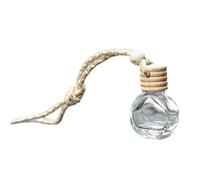 Hanging Diffuser | Empty Glass Bottles | Refillable Car Perfume Vials | Small Clear Bottle Ornament For Air Freshener Diy Oils Fragrance Portable Diffuser For Car Home Decoration Accessories