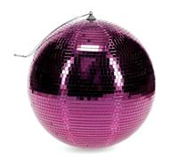 Hanging disco ball (20cm) - Pink