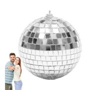 Hanging Disco Ball - Disco Mirror Ball | Mirror Disco Balls | Reflector Disco Ball Pendant Decor | Disco Ball Decorations for Parties Indoor | Hanging Disco Ball Ornaments Reflective Decoration