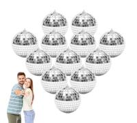 Hanging Disco Ball - Disco Mirror Ball | Mirror Disco Balls | Reflector Disco Ball Pendant Decor | Disco Ball Decorations for Parties Indoor | Hanging Disco Ball Ornaments Reflective Decoration