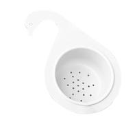 Hanging Dish Drainer Basket for Tap - Hanging Strainer Drainer 22 x 10 x 6 cm | Easy to Install Sink Filter Angle, Stainless Steel Swan Sink Filter Basket