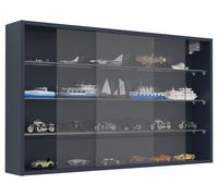 Hanging display cabinet wall display case glass Drivalo XL 60x100x15 - VCM