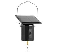 Hanging Display Motor with Hook Solar Powered Rotating Motor for Wind Spinner Easy to Use Hanging Solar Revolving Wind Spinner Motor for Wind Chimes 6.5×6.5×11cm