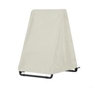 Hanging Egg Chair Cover 420D Oxford Dust-Proof | Patio Furniture Dust Cover Black Gray Cream Coffee Cover Upgraded replacement restores full function and smooth.