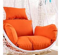Hanging Egg Chair Cushion Cover - Waterproof Outdoor Single Seat Swing Egg Chair Cushion Cover with Zipper (Only Cover)(I)