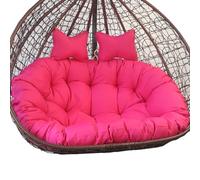 Hanging Egg Chair Cushions for 2 People Thick Waterproof Replacement Hammock Rocking Chair Cushion Removable Patio Seat Pad for Ultimate Comfort & Support