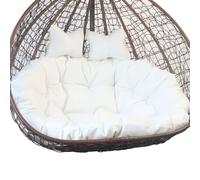 Hanging Egg Chair Cushions Thickened Waterproof Hammock Cushion for 2 People Removable Rocking Chair Seat Pad Ideal for Patio & Outdoor Use Replacement Cushion