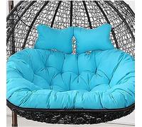 Hanging Egg Chair Cushions with Support Frame - Double Swing Chair Cushion for Hanging Basket and Hammock 150 * 110cm