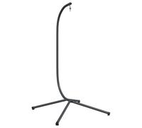 Hanging Egg Chair Stand Garden Swing Hammock Chair Frame C Stand Steel vidaXL