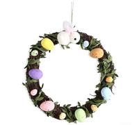 Hanging Egg Decor for Enhancing Your Space during the Festive Season of Easter (White)