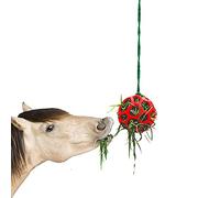 Hanging Feeder for Horse, Goat Ball Feeder - Animal Ball Hay Feeder, Hanging Feeder Ball for Horse - Durable Horse Treats Ball Feeder - Hanging Hay Feeder Toy Ball for Horse, Horse, Goat, Sheep
