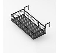 Hanging Flower Shelf for Balcony - Railing Window Planter Quiet Iron Fence Rack for Indoor/Outdoor Decorative Plant Holder Space-Saving Garden nizer