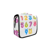 Hanging Foldable Toiletry Cosmetic Bag Joy Funny Emotion Makeup Travel Organizer Bags Case for Women Girls Bathroom
