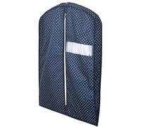 Hanging Garment Bags, Large Garment Bags for Hanging Clothes, Washable Coat Covers for Closet with Clear Window for Jackets, Shirts(Blue,60x100cm/24x39in)