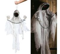 Hanging Ghastly Ghoul Animated Decoration I Love Fancy Dress Multi One Size