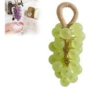 Hanging Grape Soap on a Rope,Handmade Grape Shaped, Soap with Coconut Oil Base,Natural Fruit Extract Hanging,Hand Wash & Gifting (1pcs-i)