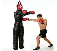 Hanging Grappling Dummy, Martial Arts Doll, MMA Wrestling Dummy, Durable Canvas Fabrics, Standing Sitting Laying Throwing, for Boxing Karate Training UNFILLED(160cm)