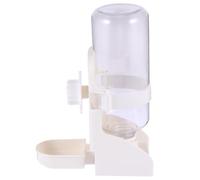 Hanging Gravity Waterer 350ml Pp White for Dog and Cat | Pet Water Station, , Keeps Floor Dry and Clean, Compact Hanging Design for Feeding Areas