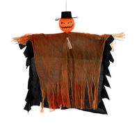 Hanging Halloween Decor Outdoor Pumpkins Ghost,Hanging Ghosts Witch Pumpkin Haunted Decor,Scary Witch Ho Reapers Grim Flying