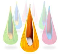 Hanging hammock, pod swing seat with inflatable cushion, pod swing seat, load capacity up to 80 kg