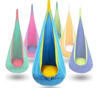 Hanging hammock, pod swing seat with inflatable cushion, pod swing seat, load capacity up to 80 kg