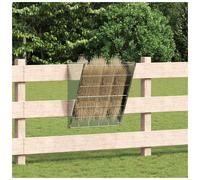 Hanging Hay Feeder Galvanised Steel 61x33x66cm Cold-Rolled Durable Weather Proof