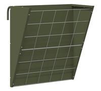 vidaXL Hanging Hay Feeder Olive Green 61 x 33 x 66 cm, Garden and Patio, Modern Design for Durable Outdoor Spaces, for Relaxation and Enjoyment with Environmentally Friendly Materials