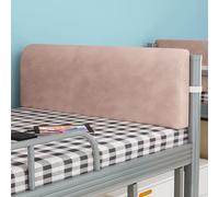 Hanging Headboard Pillow for Dorm - Dutch Velvet Bed Backrest Cushion with Ergonomic Sponge Support Removable Washable Cover for Bunk Loft Single Bed Students Bedroom (B-pink,80x30x8cm)