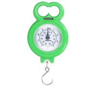 Hanging Hook Scales, Hanging Scales, Practical Spring Digital Display Portable 10kg Luggage Parcel Fishing for Measuring Shopping Weight(green)