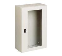 Hanging housing S3D transparent door IP66 400x 400x 200mm PanelSET NSYS3D4420T
