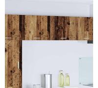 Hanging Kitchen Cabinet Old Wood & White 50 x 31 x 40 cm Engineered Wood Wall XL